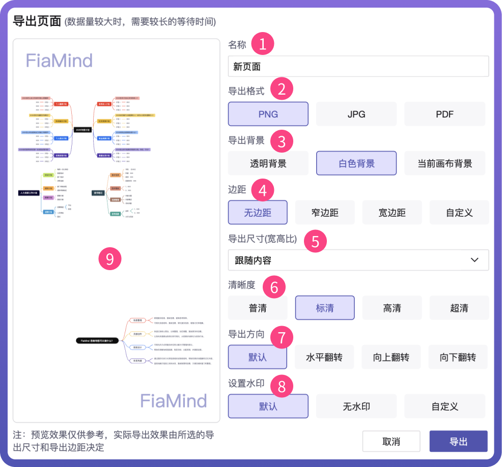 导出为图片