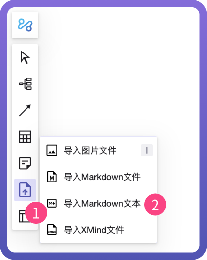 如何导入Markdown文本？